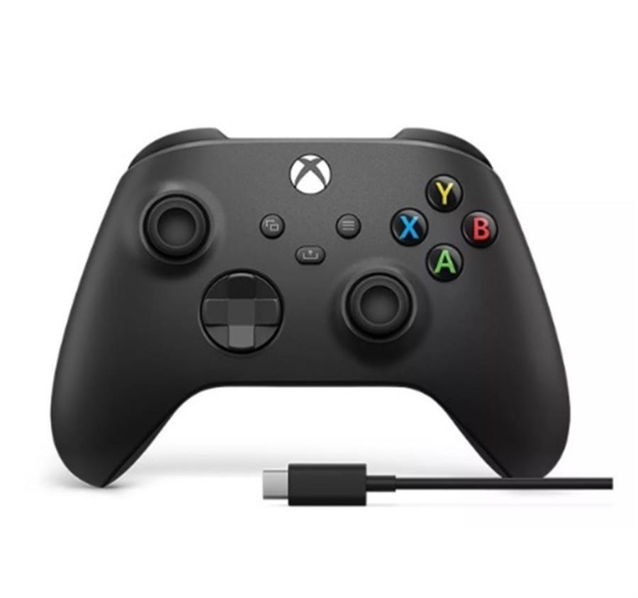 Joystick  Microsoft Xbox Series X/S PC Carbon Black + Cable Usb C